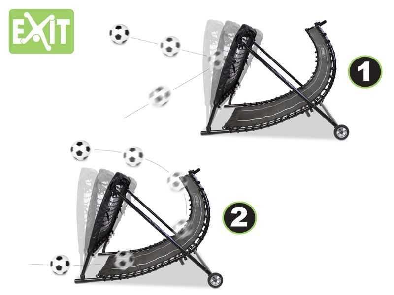 Rebounder Kickback Multi-Station Soccer Wave trenażer EXIT