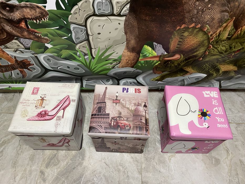 Пуфик органайзер складной пуф