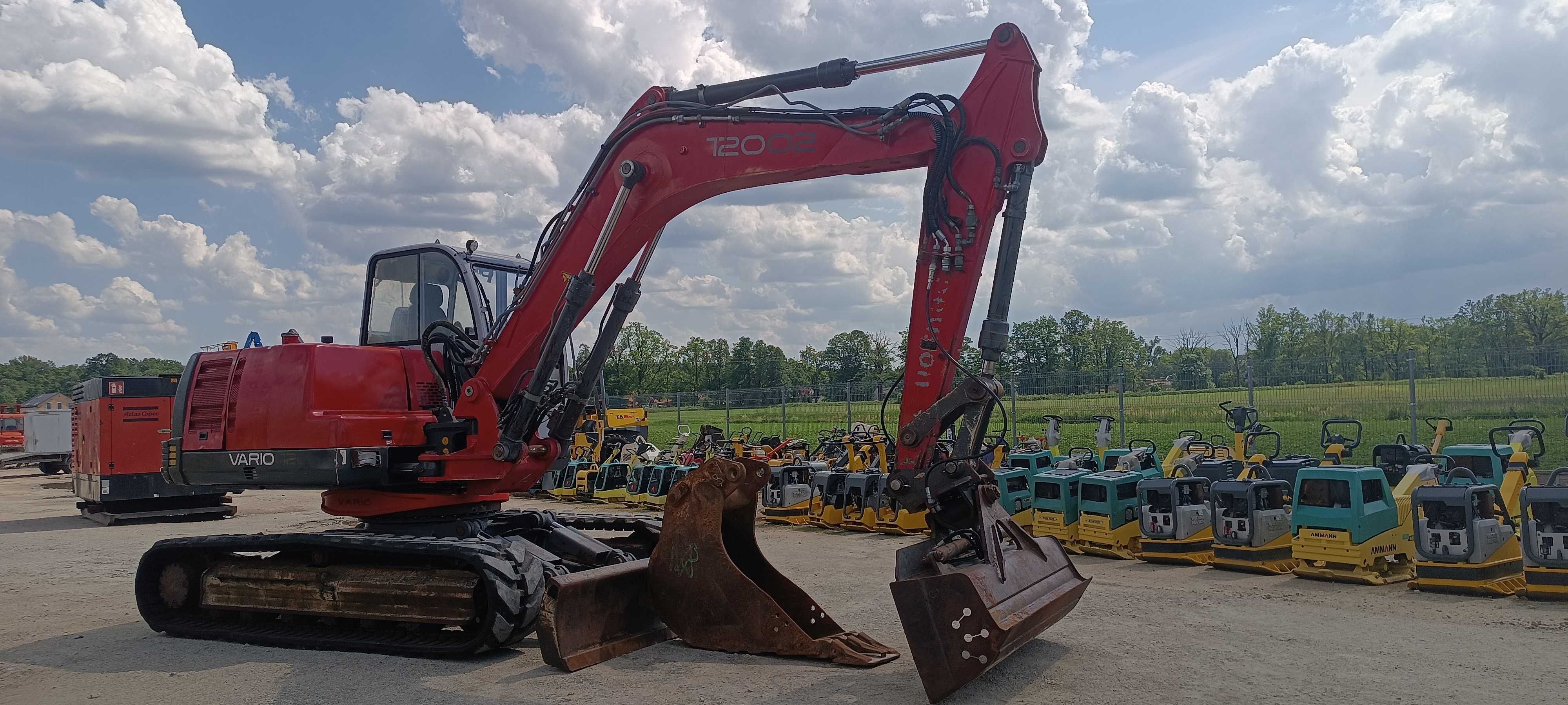 Minikoparka NEUSON 12002 RD / 12T / Wacker / CAT 308 312  TEREX TC 125