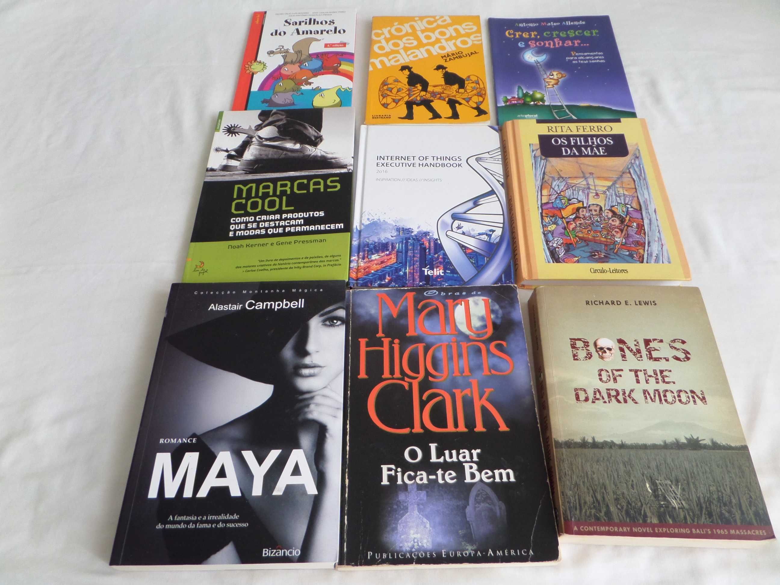 Livros de vários autores e géneros, desde 0,5€
