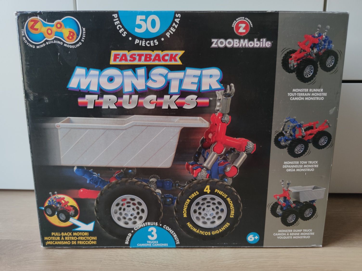 ZoobMobile Monster Tracks Klocki