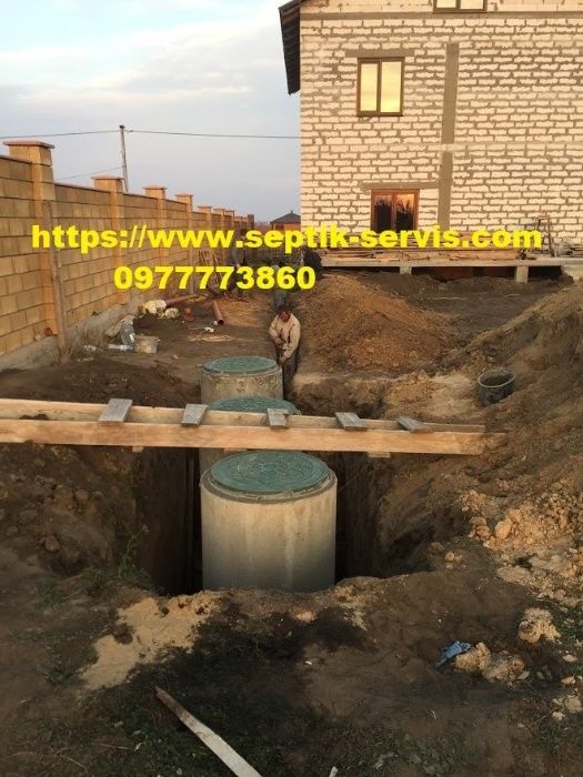 Выгребная яма,сливная яма,септик,канализация,в Одессе и области