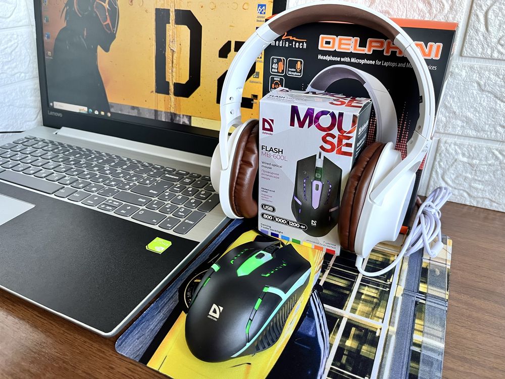 Игровой Lenovo, две видеокарты + девайсы + игры в подарок