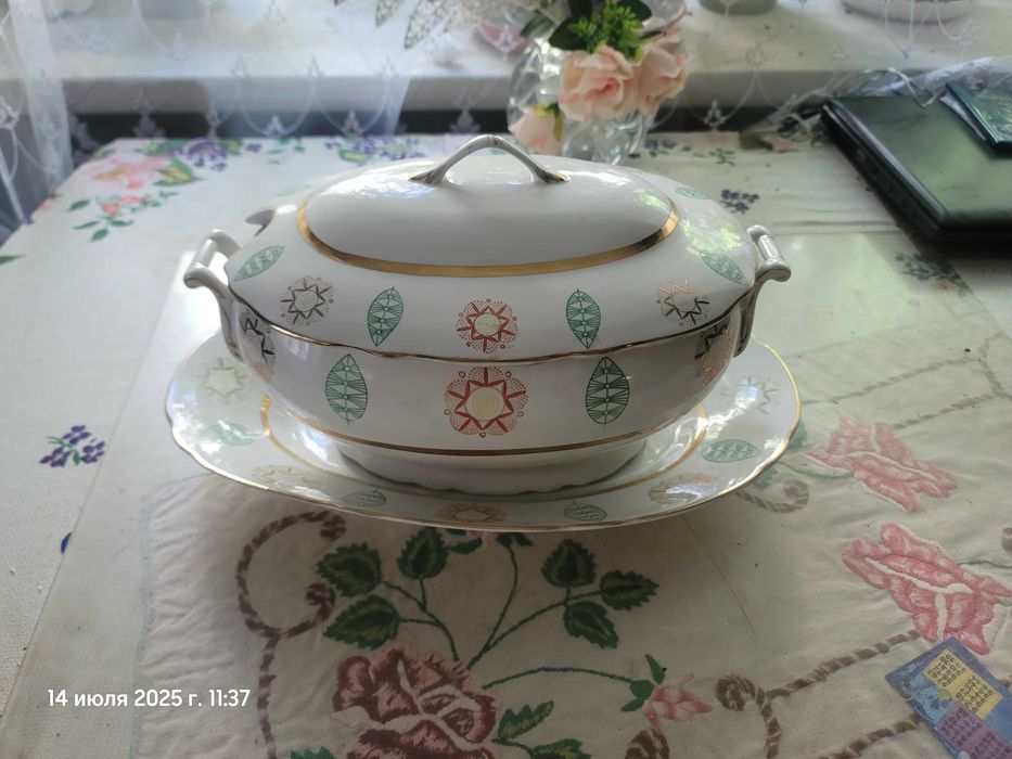 Сервиз столовый полный набор 30 предметов