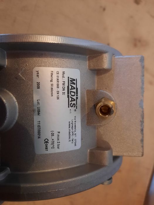 Газовий фільтр «MADAS» FM DN 32