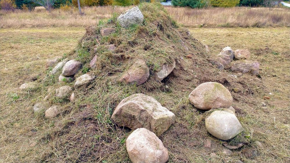Kamienie polne - głazy owalne i ciosane