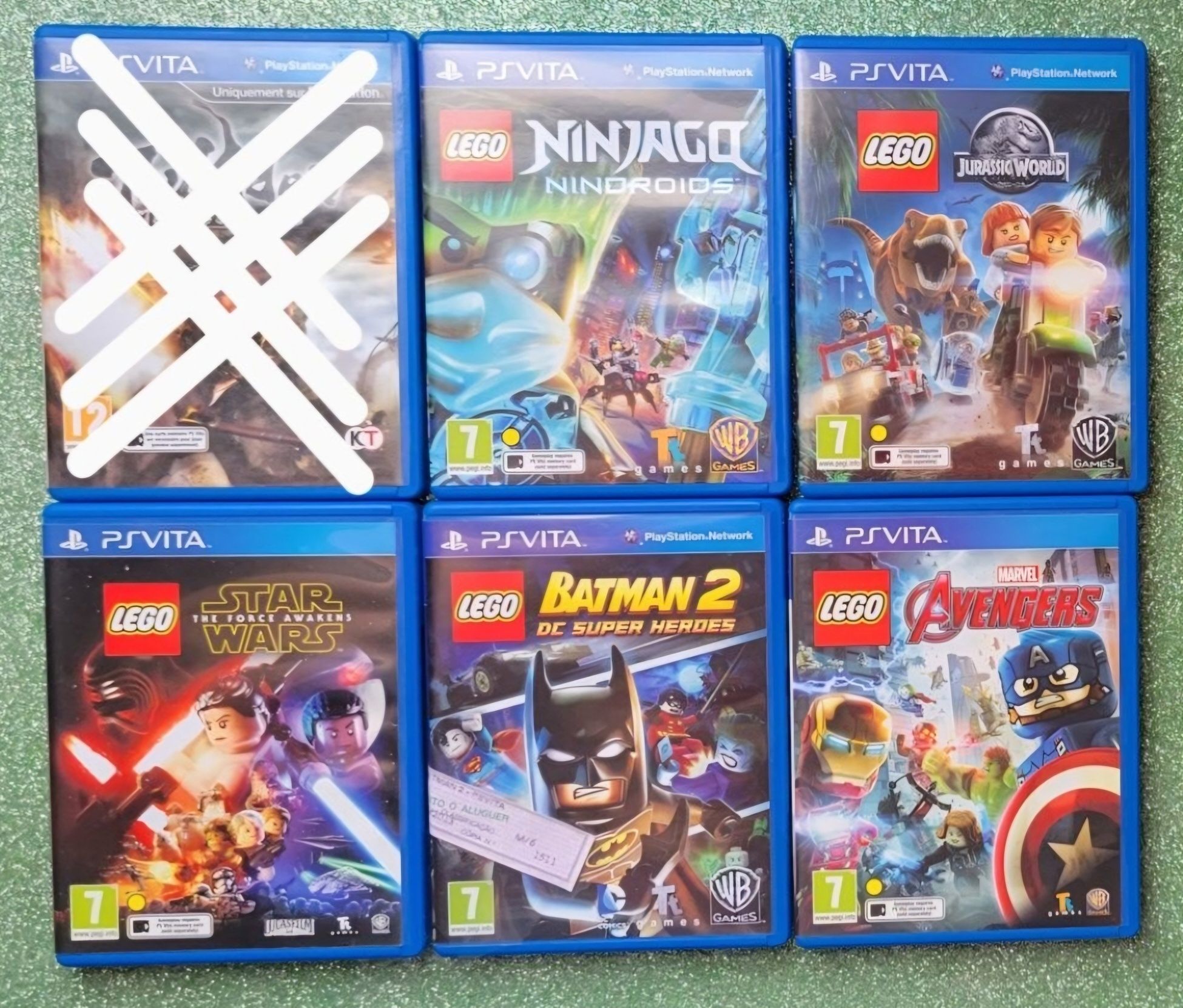 Lote de 19 Jogos PSVITA (como novos)