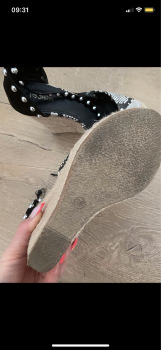 Espadryle wysokie 36