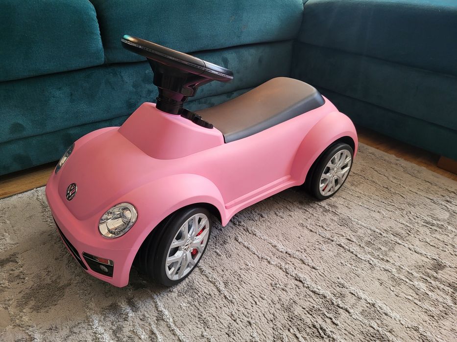 Jeździk Volkswagen Beetle różowy