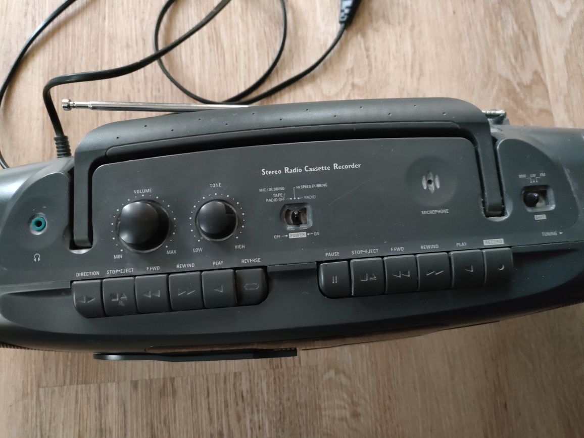 Radio magnetofon Philips AW7250/14 kaseciak