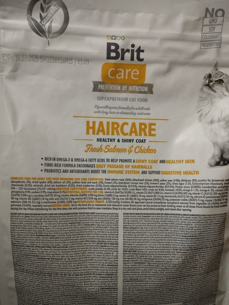 Корм для котів Brit care супер преміум класу