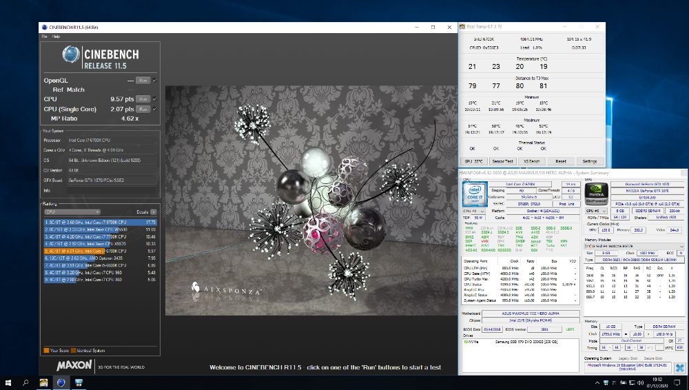 Intel i7-6700K (4.0 Ghz) - Processador (CPU) - Socket (LGA) 1151 (12)