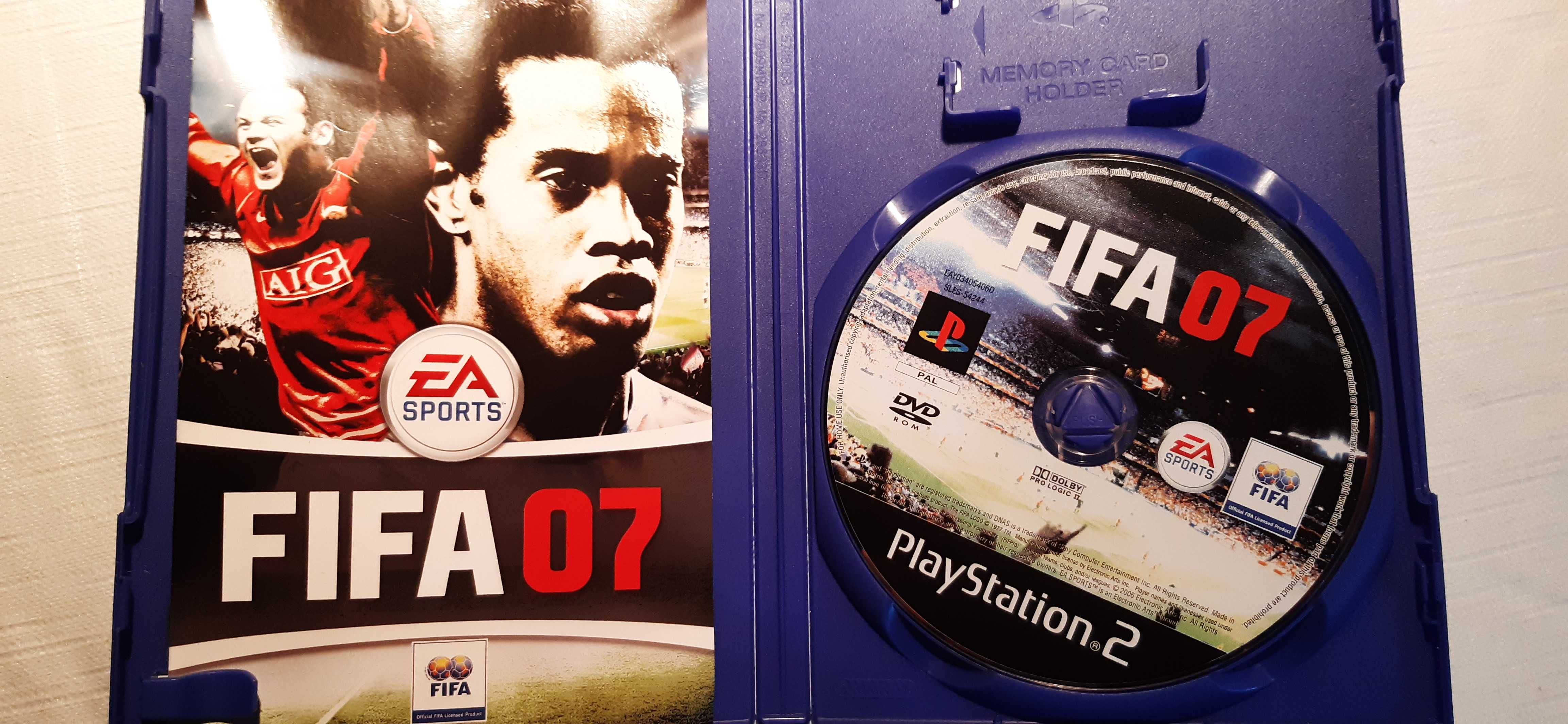 FIFA 07 playstation 2 PS2 piłka nożna