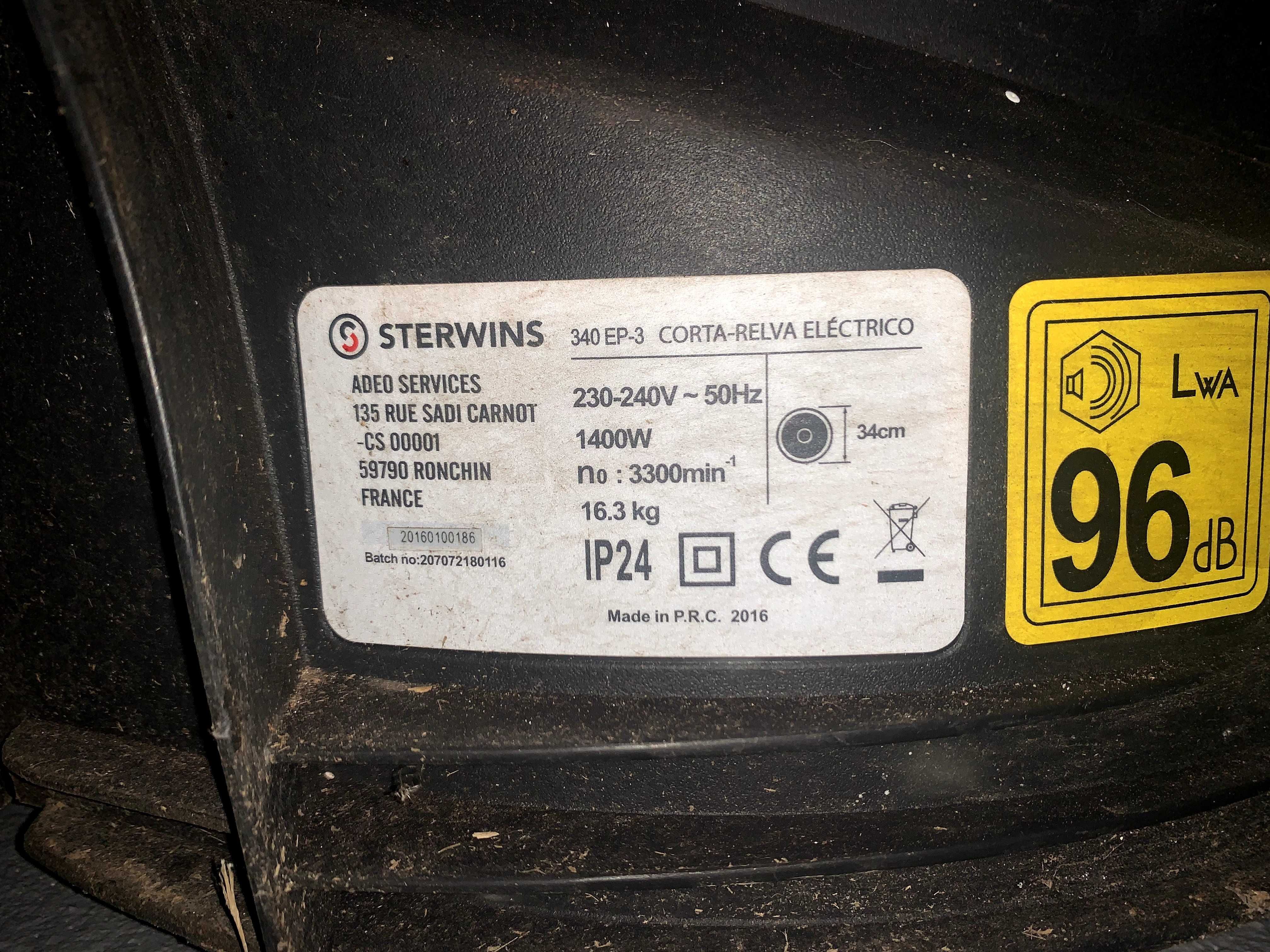 Cortador de Relva STERWINS 35L pouco usado