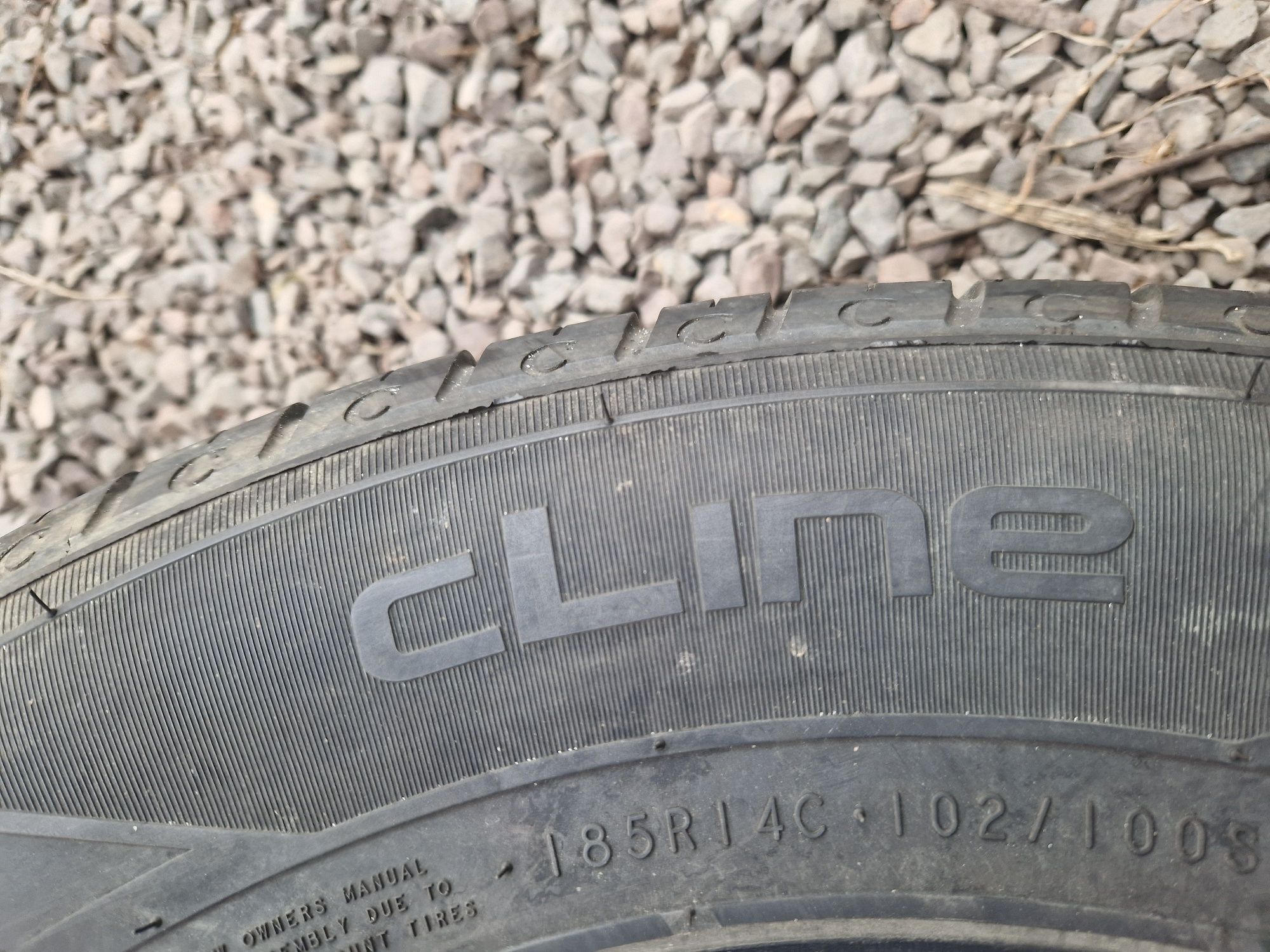 2 opony 185/14C Nokian cLine