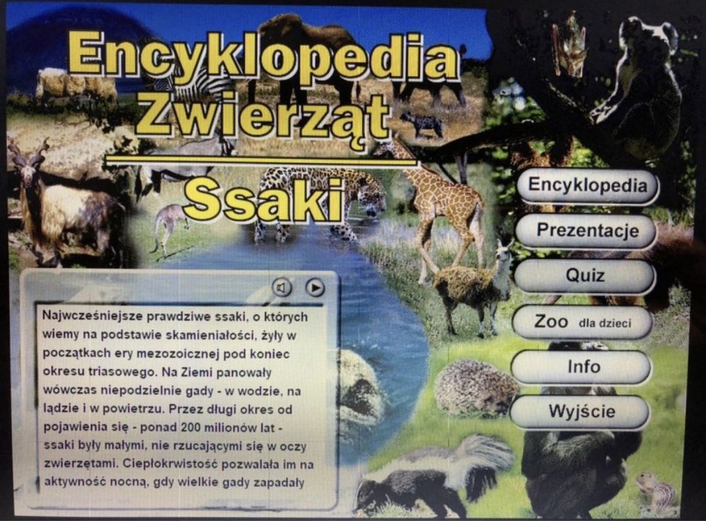 Encyklopedia Zwierząt - Ssaki CD-ROM