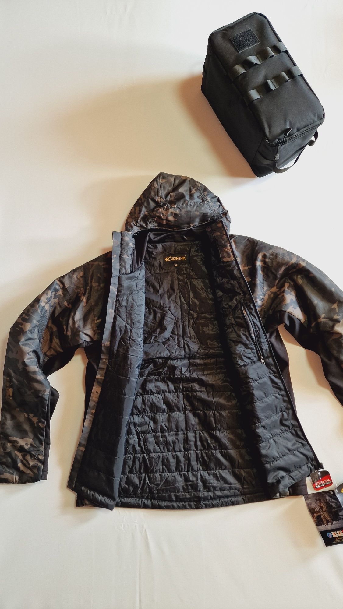 Лёгкая демисезонная военная куртка Каринтия TLG мультикам Carinthia