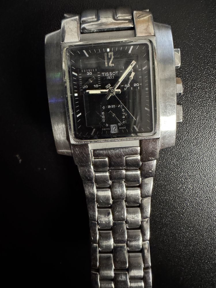 Sprawny ZEGAREK TISSOT 1853 L875/975K Szwajcarski mechanizm kwarcowy