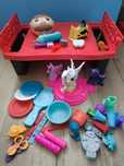 Play doh kucyki pony kitchen dentysta