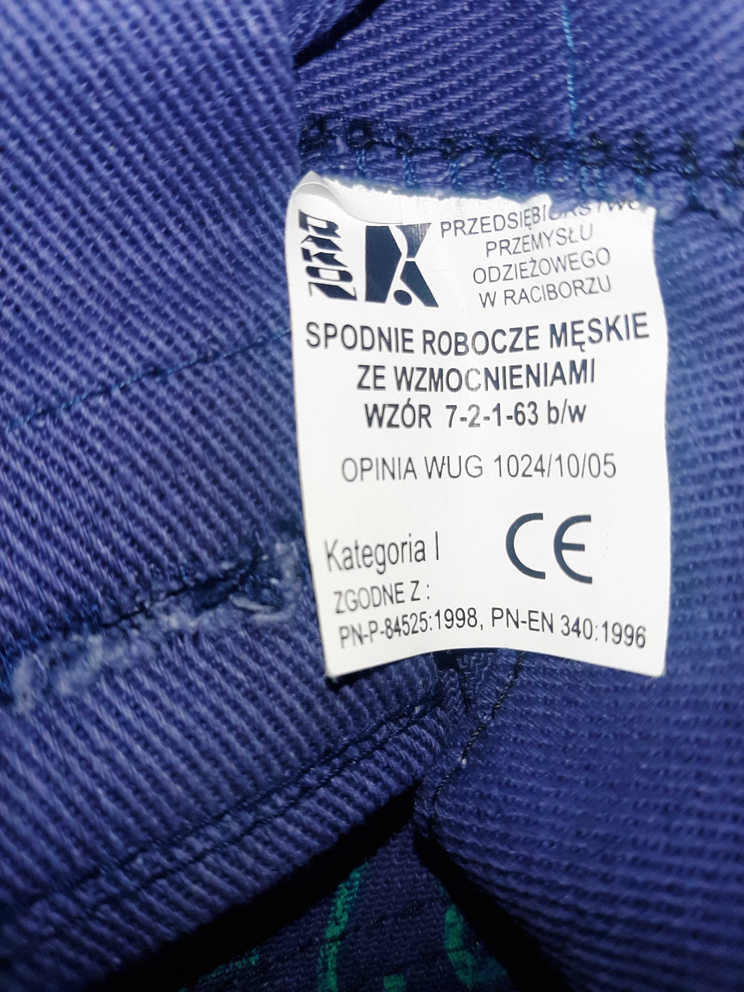 Ubranie robocze ochronne BHP spodnie + bluza XXL