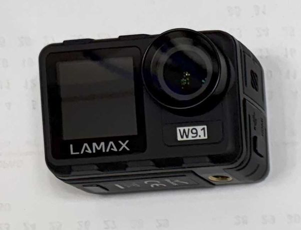 Kamera Lamax W9.1 jak nowa, na gwarancji, 2 baterie, karta mSD 64GB
