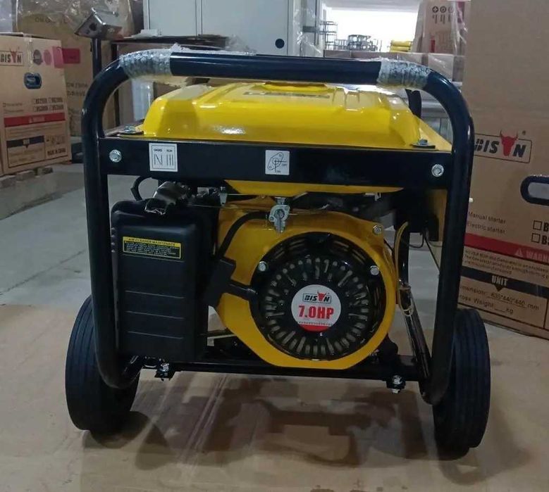 Двопаливний генератор (ГАЗ/БЕНЗИН) BISON POWER MACHINERY BS 3500