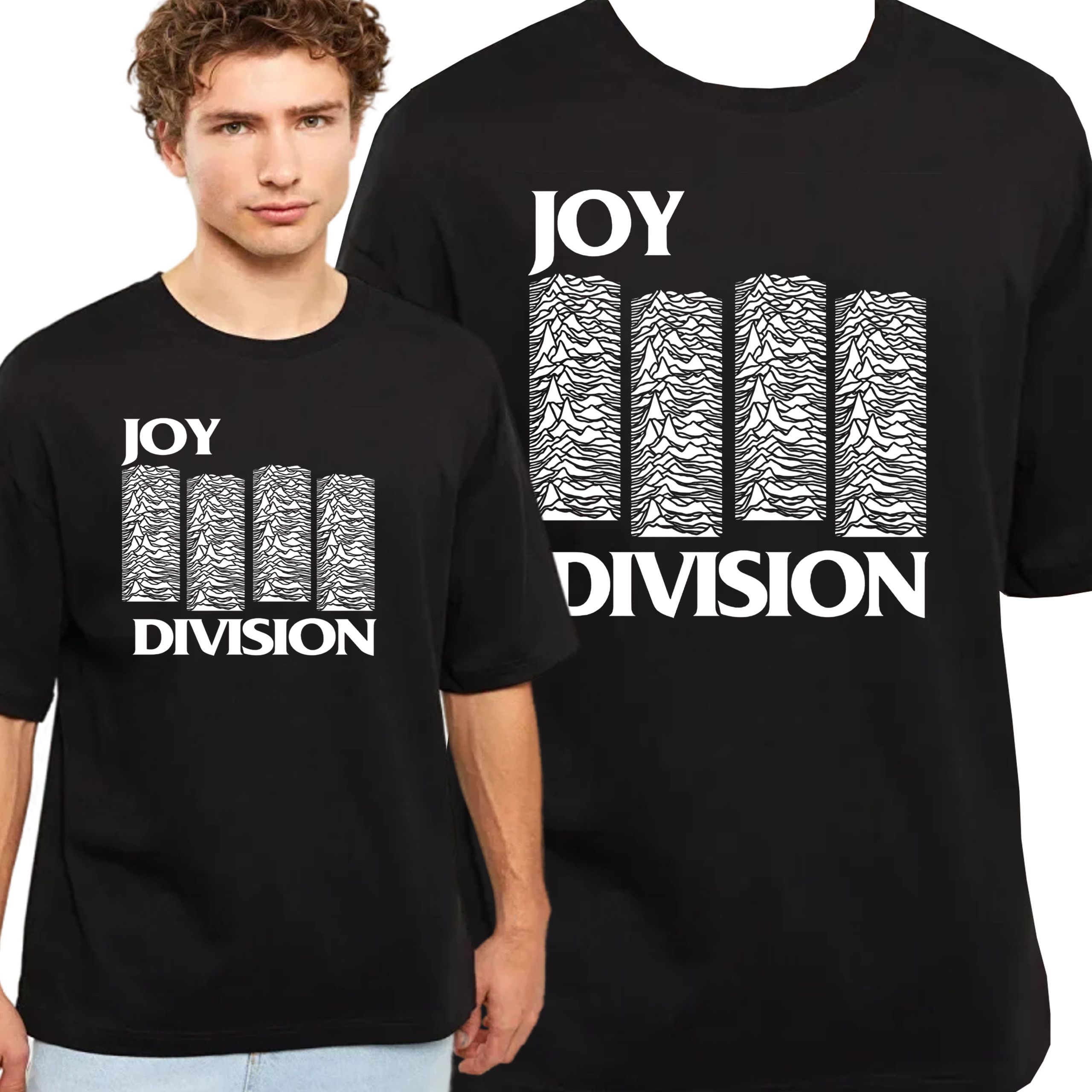 Koszulka Męska Joy Division Curtis Post Punk Gothic Xxl 3366 Czarna