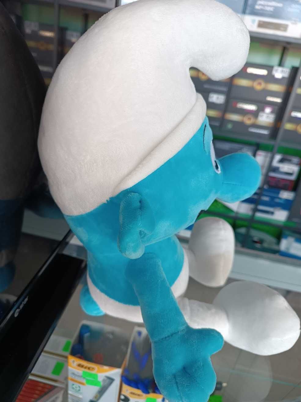 Novidade:Peluche Smurfs Smurf Azul 42cm