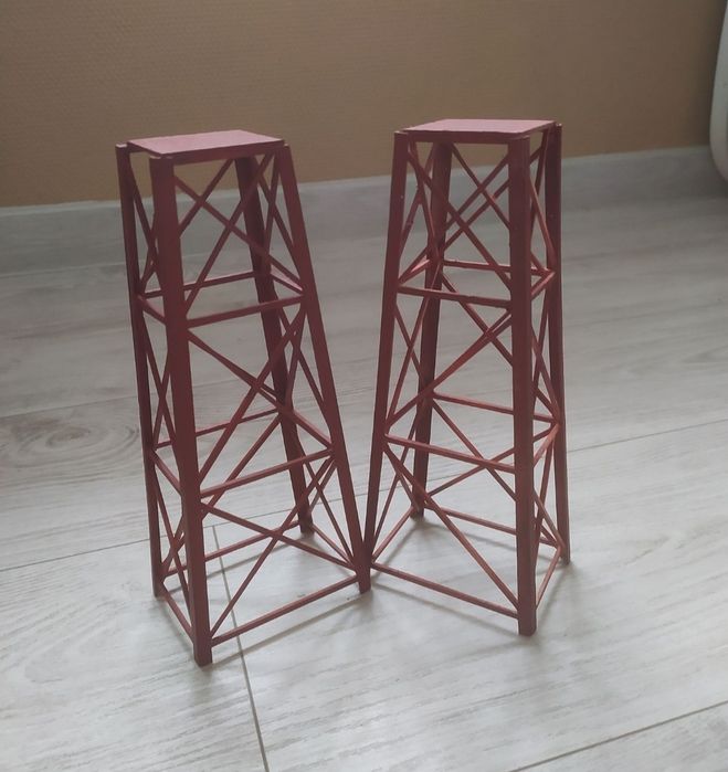 Makieta- Podpory pod most  2 szt