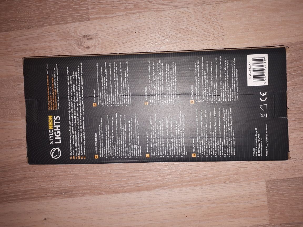 Lampka led Kaktus firmy Manta