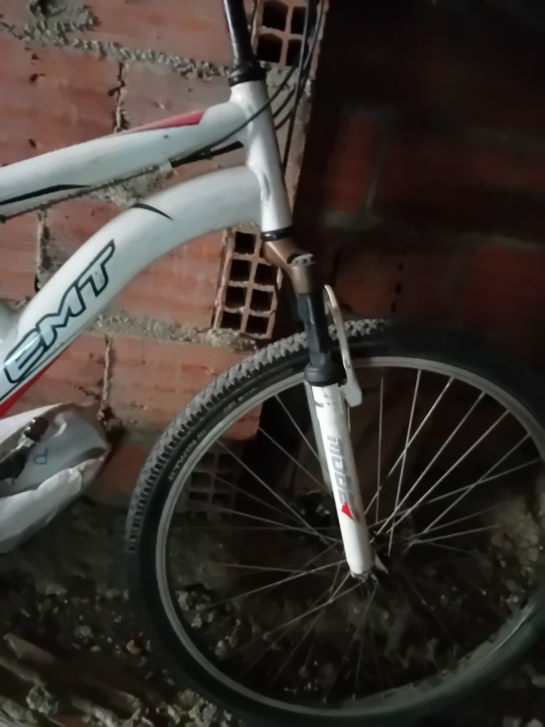 Bicicleta EMT  (falta corrente, e roda da frente por isso o preço)