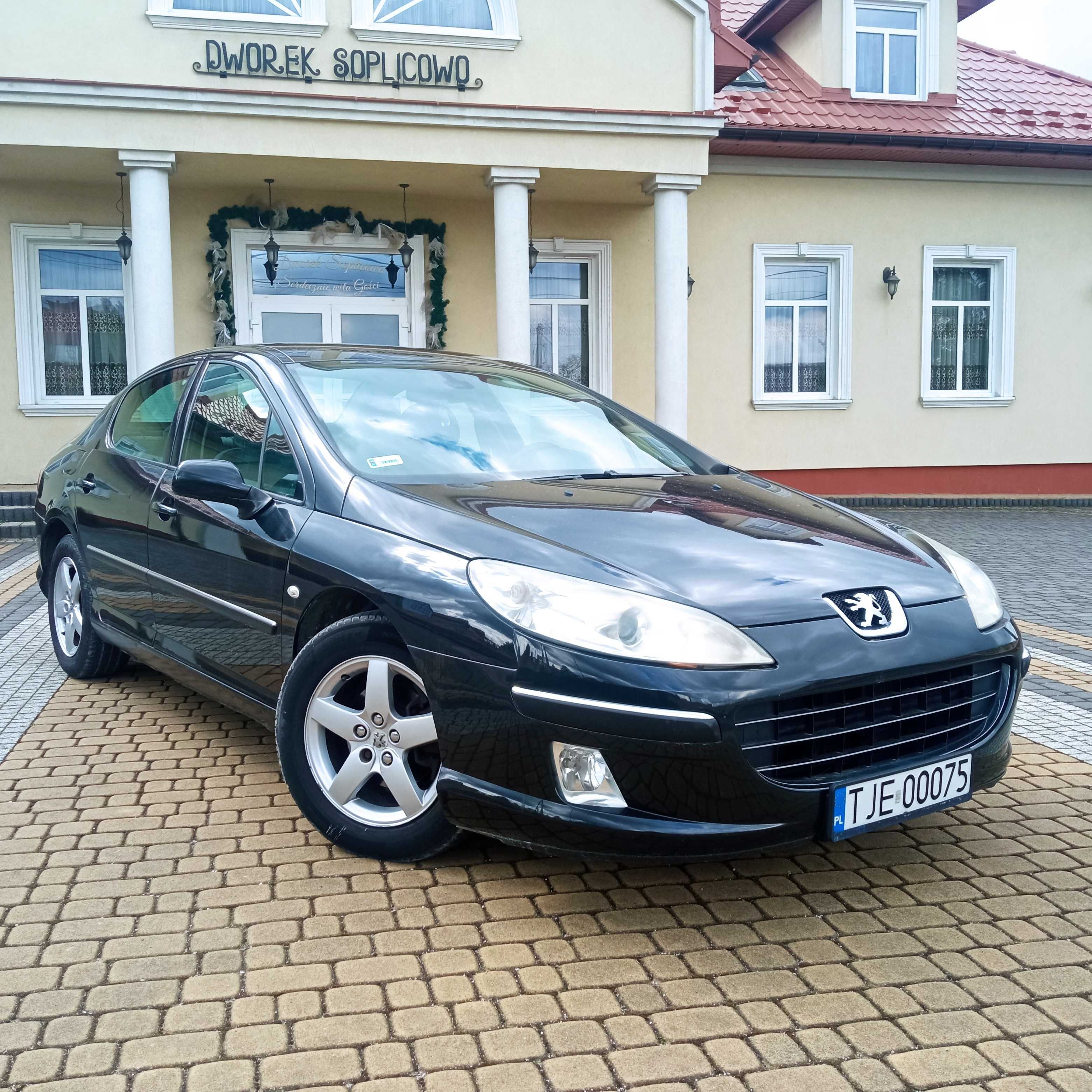 Peugeot 407 /1.6 HDI/110 KM/Navi/klimatronik/