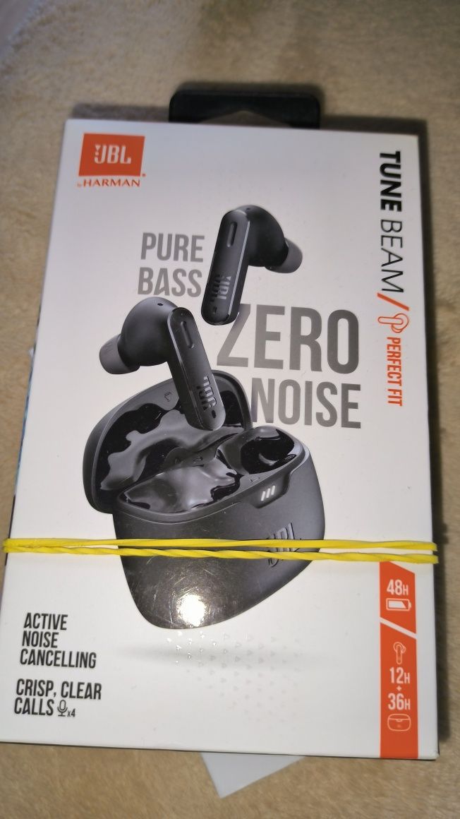 Навушники вакуумні JBL TUNE BEAM Black