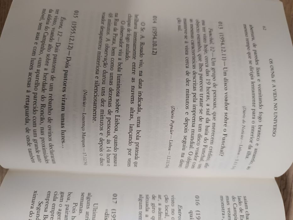 Livro "Os OVNIs e a vida no Universo"B.Sanchez Bueno.1981