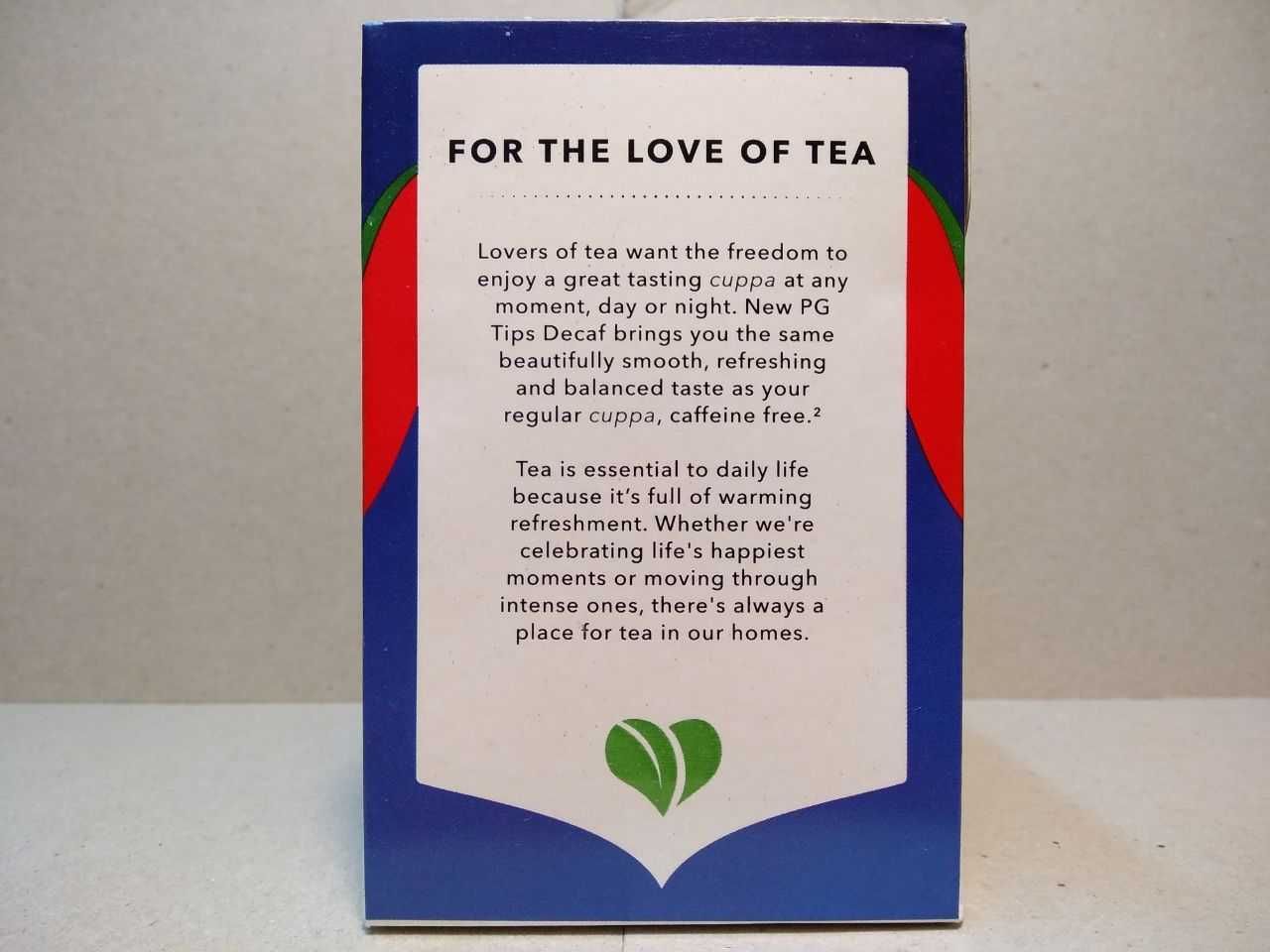 Чорний чай без кофеїну PG Tips Decaf, 70 пакетиків 203г