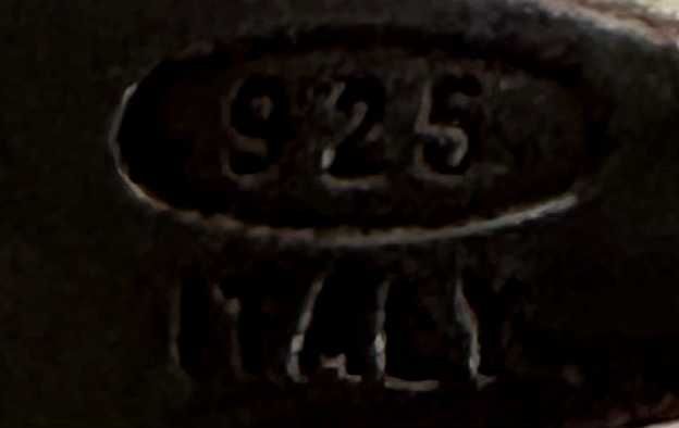 Srebny naszyjnik, tarcza algizowa AEGISHJALMUR, amulet