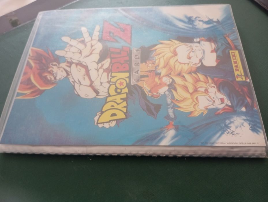 DragonBall Z caderneta c/cartas