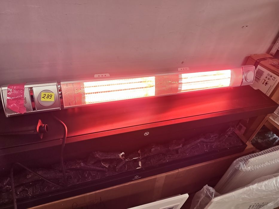 Promiennik ciepła natychmiast nagrzewa 3 stopnie mocy na pilota