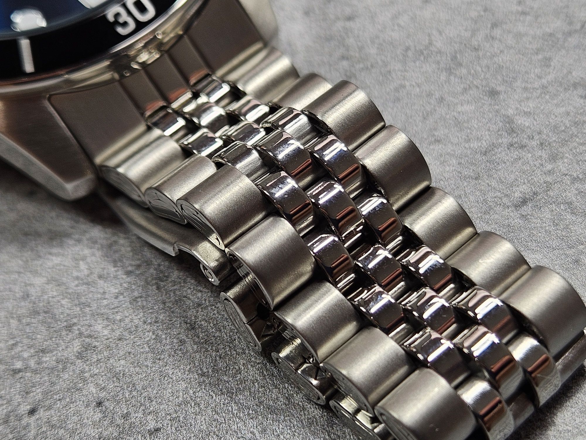 Lorus Automatic Seiko Przeszklony Dekiel Day Karbowany Bezel jubile