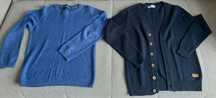 Next Lincoln&Sharkes dwa sweterki 134cm
