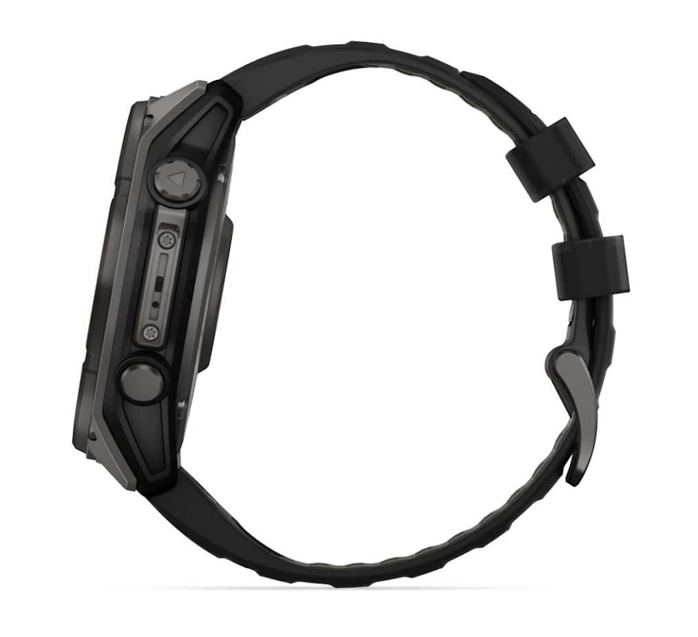 Garmin fenix 8 (51 мм) Sapphire Solar, DLC titanium Black 010-02907-11