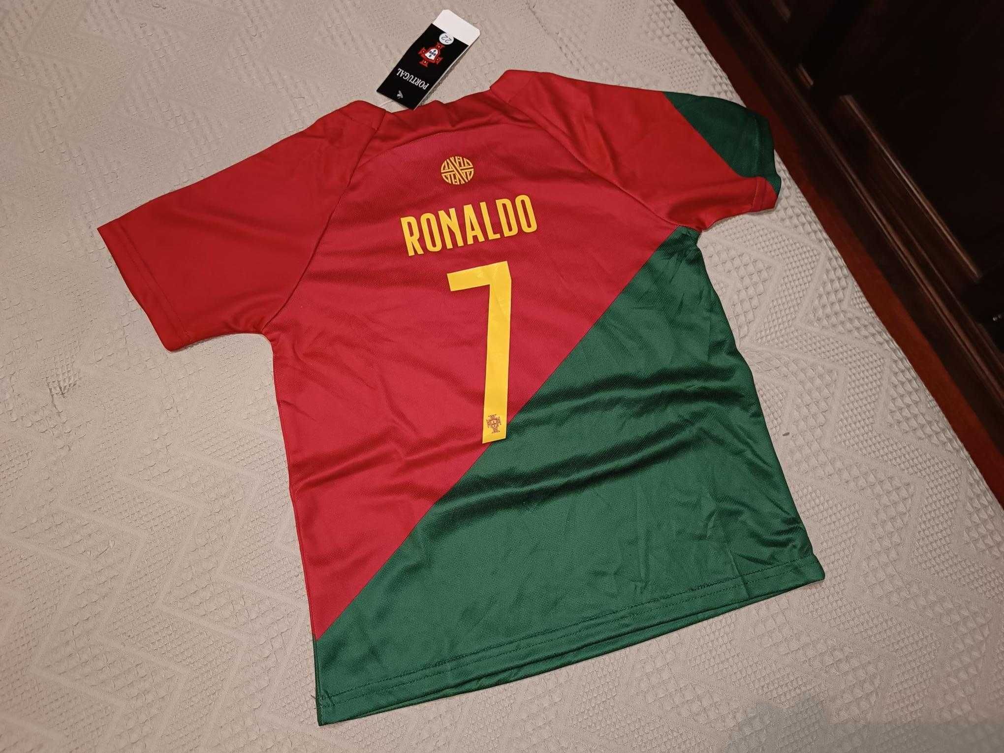 Camisola criança RONALDO Equipamento PORTUGAL | NOVO