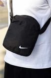 Сумка мужская через плечо Nike Барсетка мессенджер Найк черная