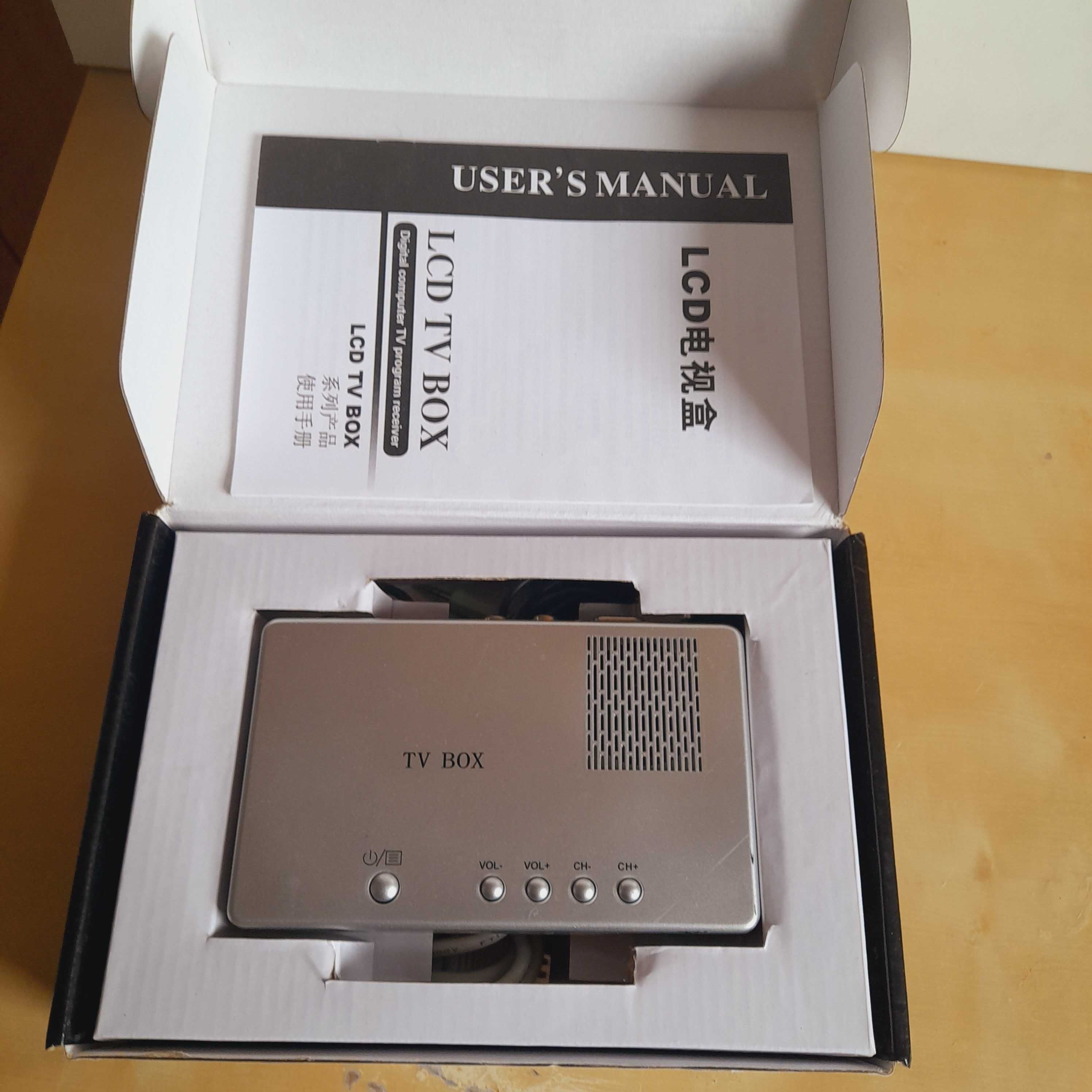LCD TV BOX cyfrowy odbiornik TV do komputera