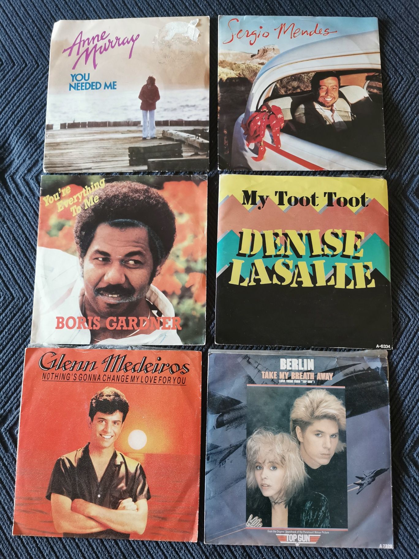 Discos em vinil - singles