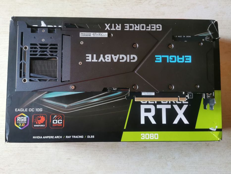 Відеокарта Gigabyte RTX 3080 10gb(під відновлення)