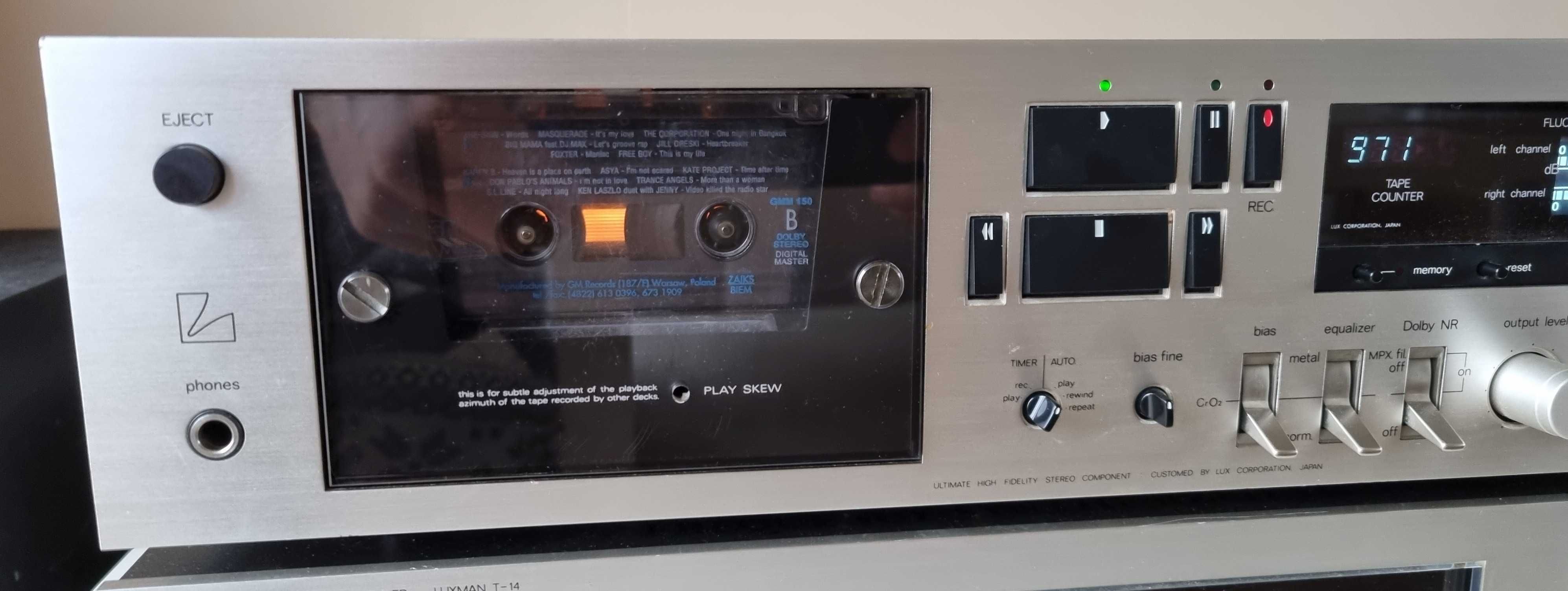 LUXMAN K-8 magnetofon stereo Dolby