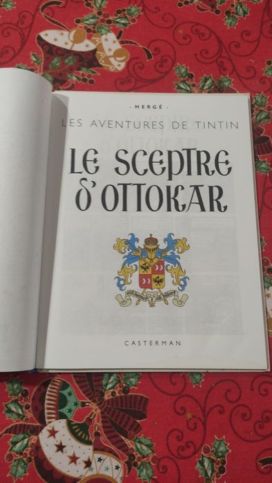 Livros banda desenhada antiga Tintin da CASTERMAN
