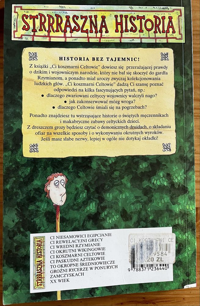 Strrraszna Historia - Ci Koszmarni Celtowie wydanie z roku 2000