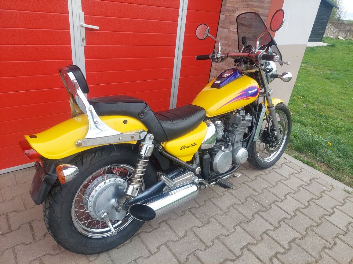 Kawasaki zl 600 eliminator przebieg 7500 mil.